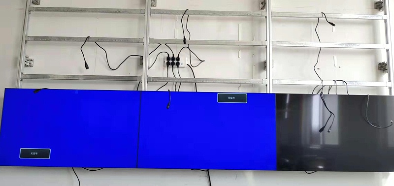 河南省沁潤(rùn)澤環(huán)?？萍脊煞萦邢薰?9寸3X3液晶拼接