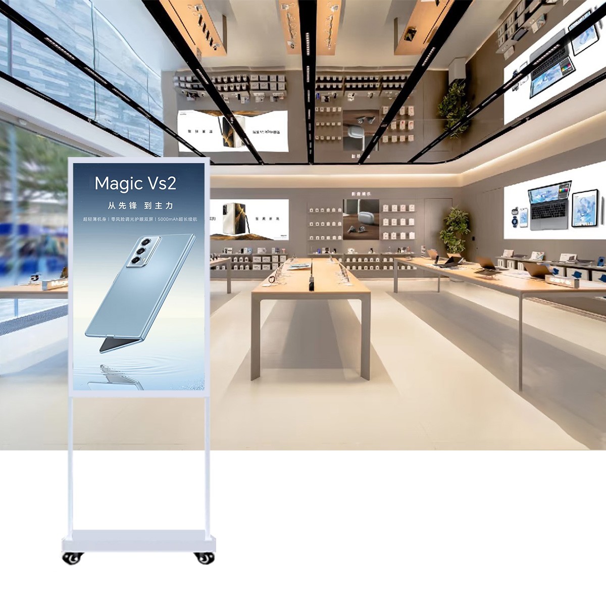 32寸立式雙面廣告機