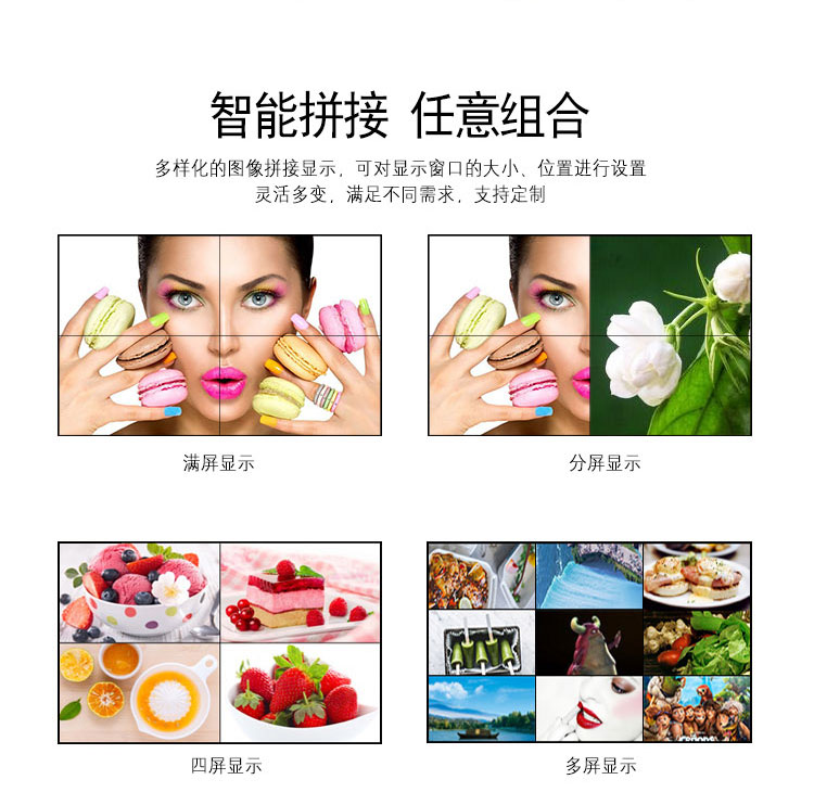 智能拼接，任意組合